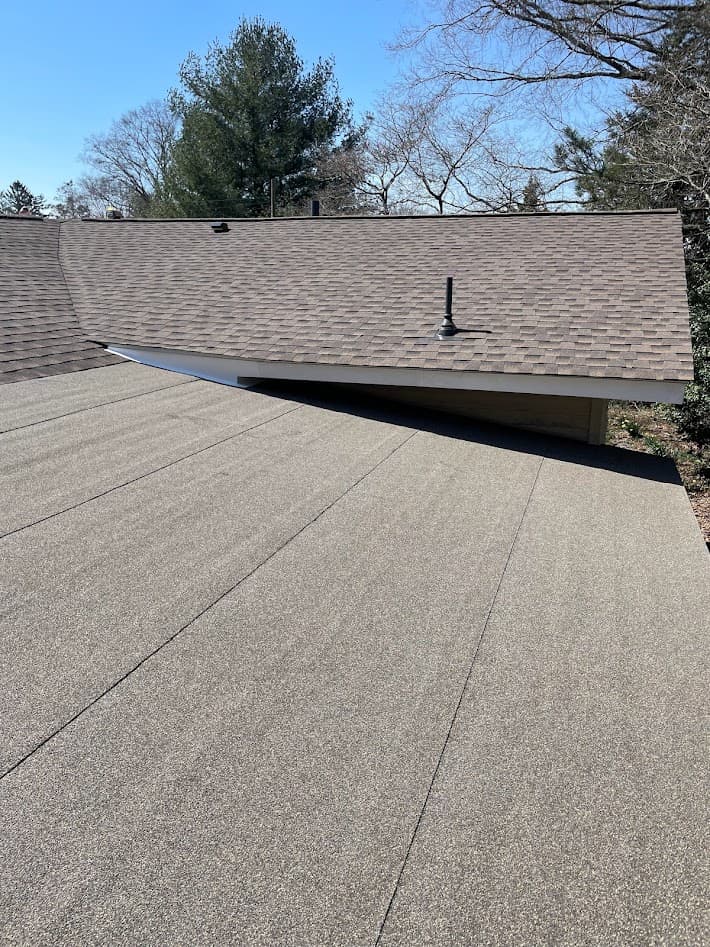 Residential roofing project