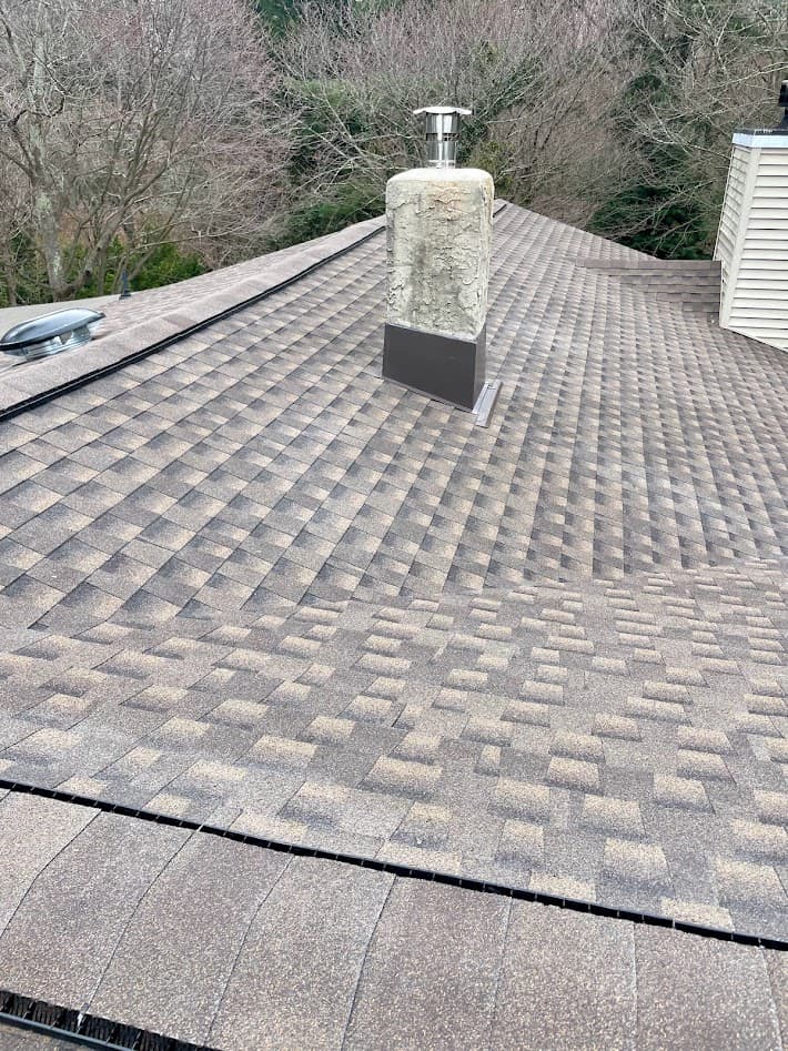 Professional shingle work