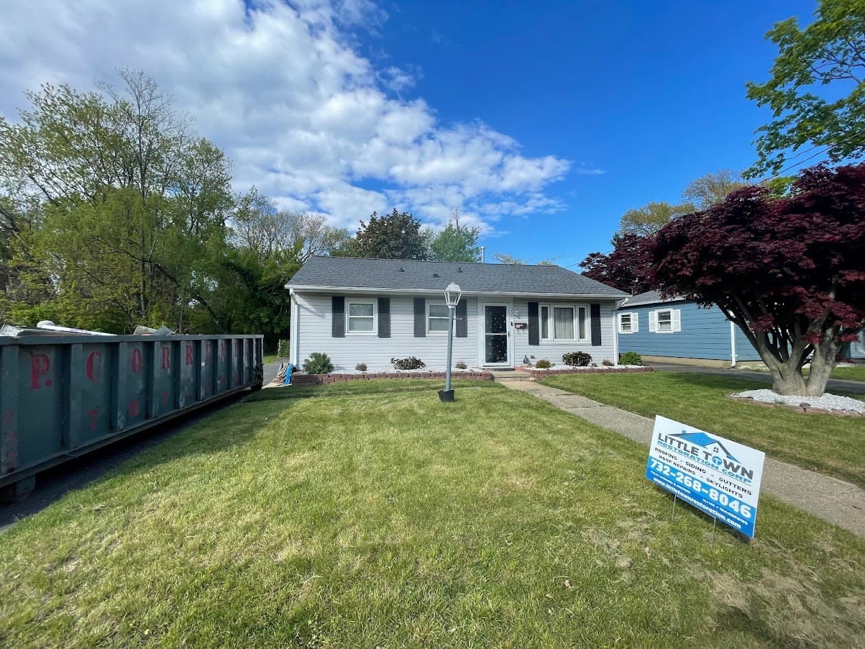 Roofing project in Long Branch, NJ