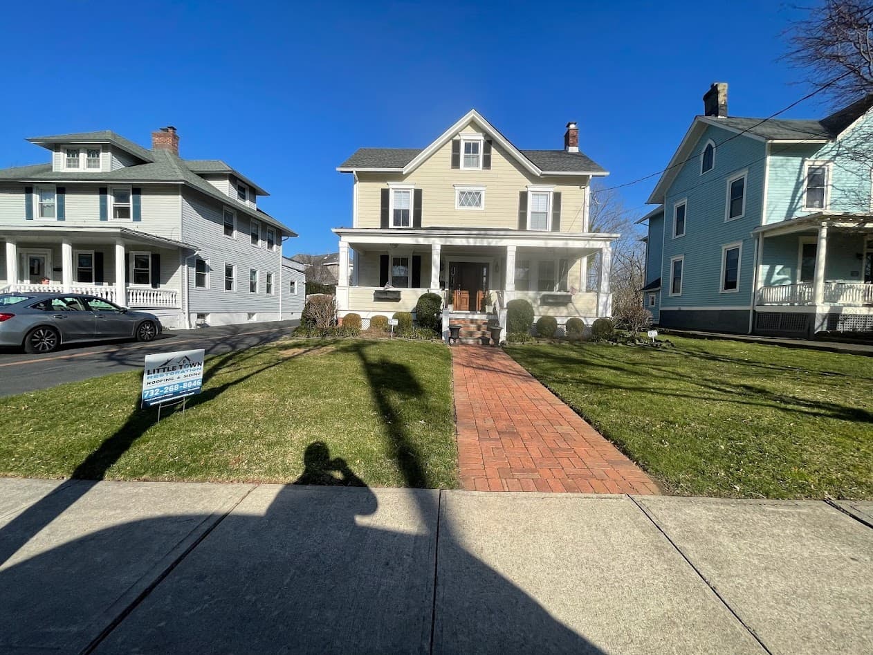 New roof installation in Red Bank, NJ