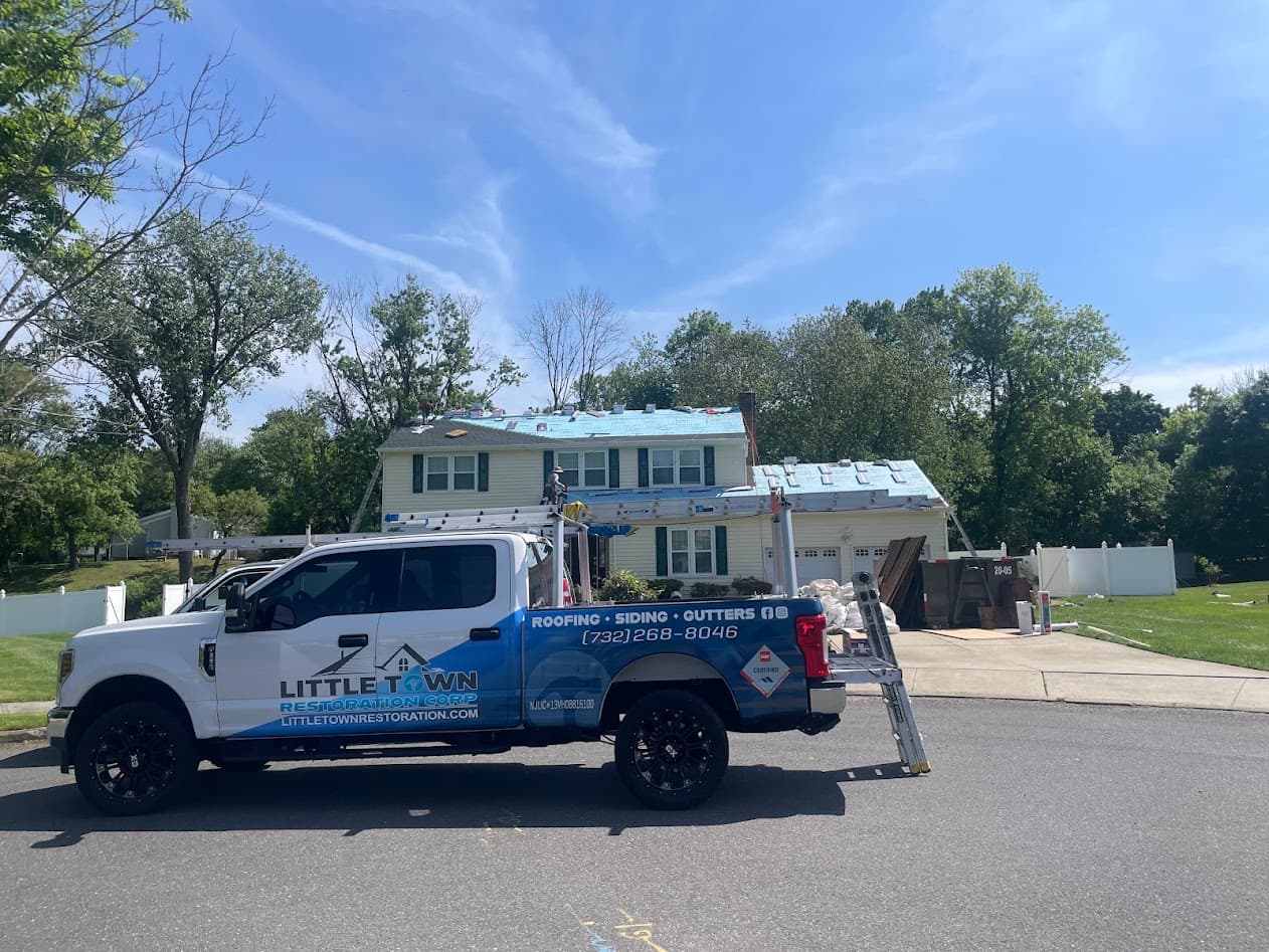 New Tinton Falls roof installation