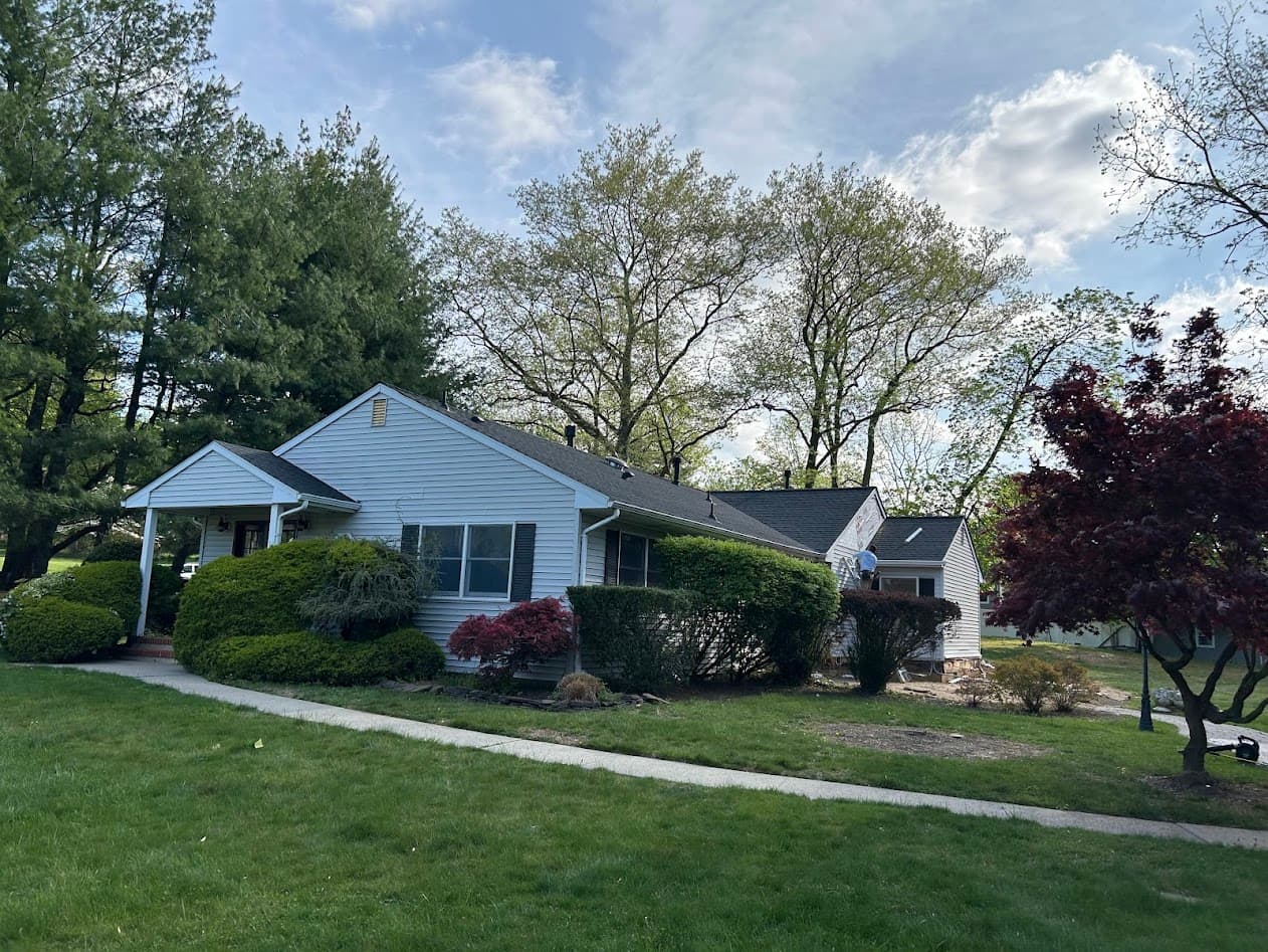 Completed Tinton Falls roofing project