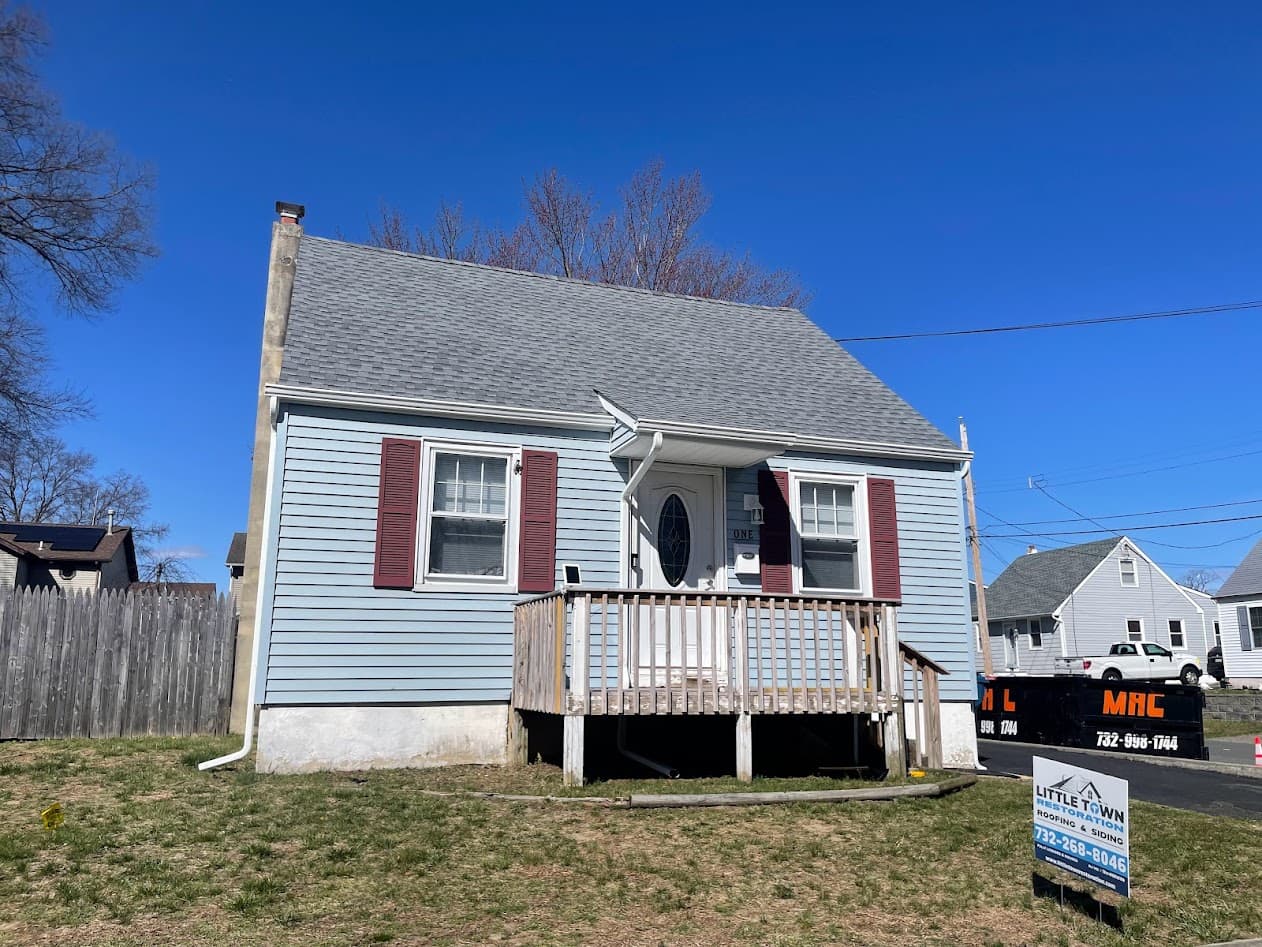 Complete siding project